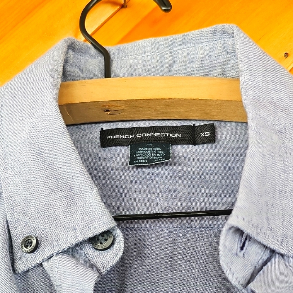 French Connection Light Blue Shirt XS